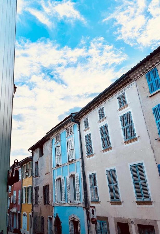 Studio En Duplex La Roquebrussanne Exterior foto